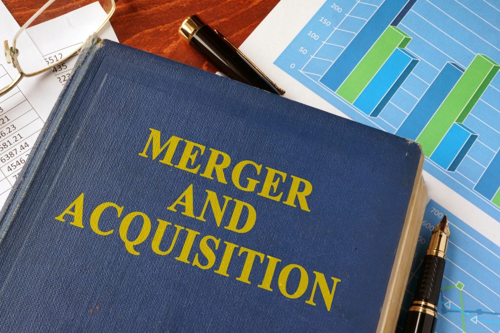 Book with title Merger and Acquisition.